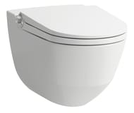 Унитаз-биде Laufen CLEANET RIVA 820691 (600х395х415) безободковый, подвесной, с пду, покрытие LCC