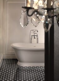 Ванна из искуственного камня DEVON&DEVON AURORA (1710х870х705) отдельностоящая 1NAAURORA