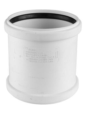 Муфта двухраструбная REHAU 110, шумопоглощающая, с уплотнительным кольцом 11214941001