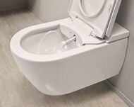 Унитаз-биде Villeroy&Boch ViClean-I200 V0E2 00 R1 (385х595х400) подвесной, б/обод., пульт, сиденье