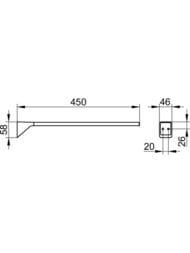  Keuco Aveno 450 ,,,  , 14620010000