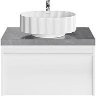 ����� ��� �������� KERAMA MARAZZI MODULA ���������, ���� 1+1, 775�474�420, ����� ��. MO.80.1+1\WHT