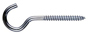 #*Крюк-саморез Zn 30 х 10 х 3,5 (6 шт.)