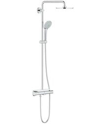 Душевая система Grohe Euphoria 210 26363000 термостат, верхний и ручной душ, штанга, настенный — миниатюра 1