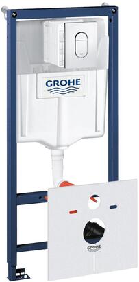 Grohe Rapid SL Инсталляция для подвесного унитаза 4 в 1 в сборе(клавиша Arena Cosmopolitan) 38929000
