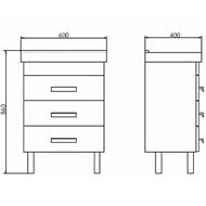 ����� COMFORTY ������� 60� (600�860�400) ���������,� ���������, ��� ������ 00-00008852