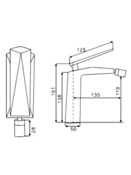 ��������� Boheme Venturo 386-B ��� ����,  �� 1 ���������, �������������, ������+������