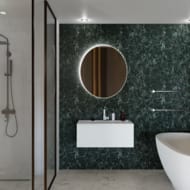 Тумба под раковину La Fenice TERRA Bianca 60 см (590х450х350) белая матовая FNC-01-TER-B-60