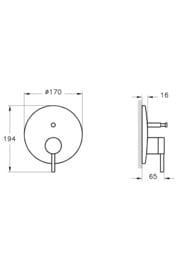 ��������� Vitra Origin ��� �����/���� ������������, ������ ����������� A4262034