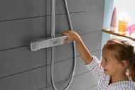 Душевая система Hansgrohe Croma E 280 Showerpipe 27630000  с термостатом, для душа, хром