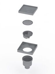 ���� ������� BERGES Trend Keramik 150*150 ��� �����. ������, D50 ������������, 093004