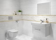 Бордюр металлический CERSANIT Metallic (10х600) золотистый MT1L382 (шт.)