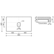 ���������� SANCOS Black Sky 800�460 ��� ��������� ��� ��������� TT80A1