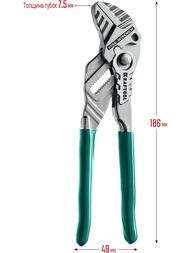 Клещи переставные-гаечный ключ Kraftool Vise-Wrench 250/50 мм,   22065 — изображение 10