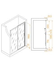 ������� ����� RGW Passage PA-017B (1400�1950) ����������, ������ 6�� ����������/������ 350801714-14