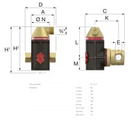 ��������� ������� Flamco Flamcovent Smart 1 1/4" FL30004