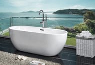 Ванна акриловая Aquanet DELIGHT 170х78х60 отдельностоящая, без гидромассажа, click-clack 208600