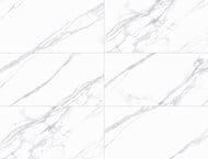 Керамогранитная плитка Staro Palacio Remix Statuario Polished (600х1200х9) мрамор, белая (кв.м.)