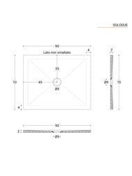 ������� ������ Azzurra SoloDue (900�700�20) �������������, ��������, ����� SDPD09007020CT