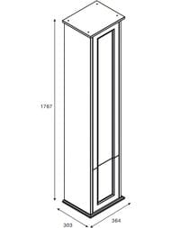 ����-������� Roca America Evolution W, 364x303x1767 ��� ������� ZRU9302953