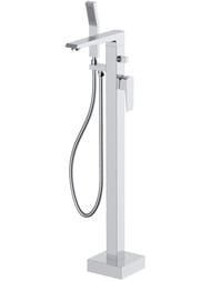 Смеситель для ванны/душа BelBagno ARLIE ARL-FMTA-CRM напольный, однозахватный, хром — миниатюра 1