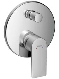 Смеситель для ванны Hansgrohe Rebris E 72469000 встраиваемый, однозахватный, EN1717, хром — миниатюра 1