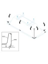 ������������� ������������ �������� ��� 3-� ������ Cezares CZR-SCR-FIX-3-KIT