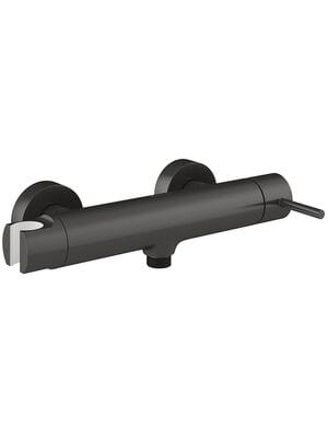 Смеситель для душа Aqueduto Cano CAN0745 настенный, однозахватный, без излива, цвет: оружейная сталь