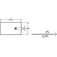 ������� ������ Roca TERRAN AP10164032001100 1600�800�31 �������������, ��� �������, �����