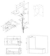 �������� AM.PM X-Joy WK88ED ����� 170�70 � ��������, ������ 80�140 ������, ������� �������, ������