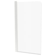 Шторка на ванну RAVAK CVS1-80 L (800х1500) левая, профиль белый, стекло Transparent