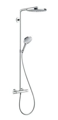 Душевая система Hansgrohe Raindance Select S 240 2jet Showerpipe с термостатом, хром 27129000