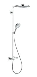 Душевая система Hansgrohe Raindance Select S 240 2jet Showerpipe с термостатом, хром 27129000
