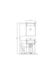    AQUATON  60 1A179601FG010 554x700x340 , 2 , 