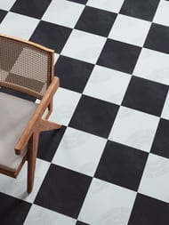 Керамогранитная плитка Mutina Chymia (300х300) геометрия, черная GAC31 (кв.м.)