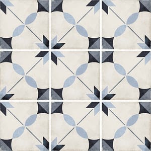 Керамогранитная плитка EQUIPE ART NOUVEAU Arcade Blue (200х200) голубая, 24411 (кв.м.)
