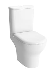 Унитаз-компакт Vitra Zentrum (355х610х830) безободковый, с сиденьем, белый 9824B003-7219