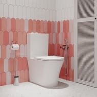 Унитаз-компакт Iddis Stone (640х380х800) STNRDSEi24 безободковый, сиденье с микролифтом, белый