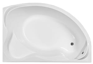 Ванна акриловая Aquanet JAMAICA 160х100 правая асимметричная, без гидромассажа, без обвязки 203987