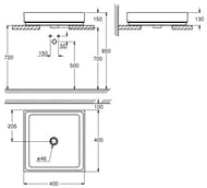 ���������� Grohe Cube Ceramic 3948200H ��������� (400�130�400) ��� ��������