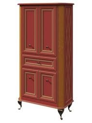 ����� Caprigo ���� rosso noce 800�1600�396 �������, 4 �����, 1 ���� 10552-�018