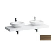 Столешница Laufen CASE 4.0516.4.075.519.1 (1780х520х80) отверстие справа и слева, с крепежом, известковый дуб