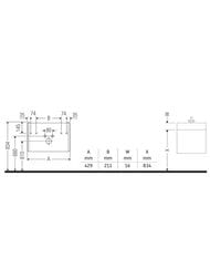   Duravit XViu 430397310  ,  / XV4030LB122