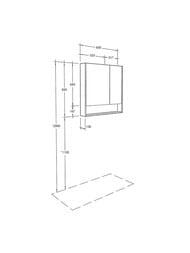   AQUATON  90 1A252302SD010 850x130x850 2 , :  