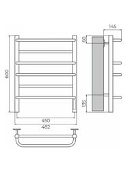  TERMINUS  6 (:482600) , , Ral 9003  . 4670078557001