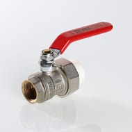 Кран шаровый латунный Valtec 40х1.1/4"в с полусгоном (ручка) VTp.742.0.04007