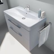 Раковина Geberit Smyle Square (900х480х165) подвесная, с отв.под смеситель и переливом 500.251.01.1