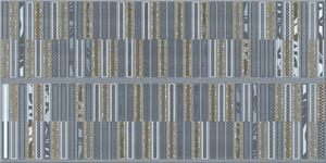 Декор AZORI Aura Atlantic Geometria Decor (315х630) геометрия, светло-серый (шт.)