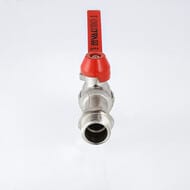 Кран VALTEC водоразборный 1/2"Н шаровый со штуцером 14мм VT.051.N.04