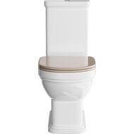 Унитаз-компакт KERAMA MARAZZI POMPEI (370х676х815), цвет белый глянцевый PO.wc.01 +PO.cis.01